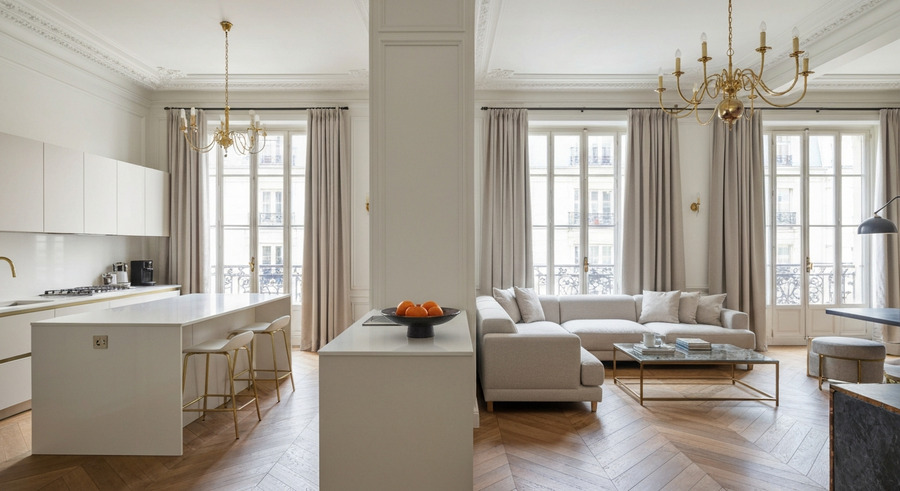 Rénovation complète à Mours (95) - Nova Habitat, votre expert haut de gamme