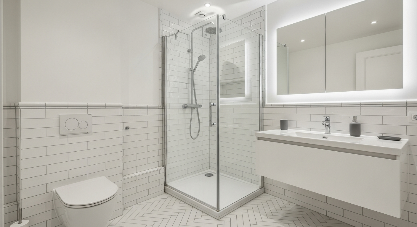 Rénovation carrelage mural - Rénovation salle de bain par Nova Habitat